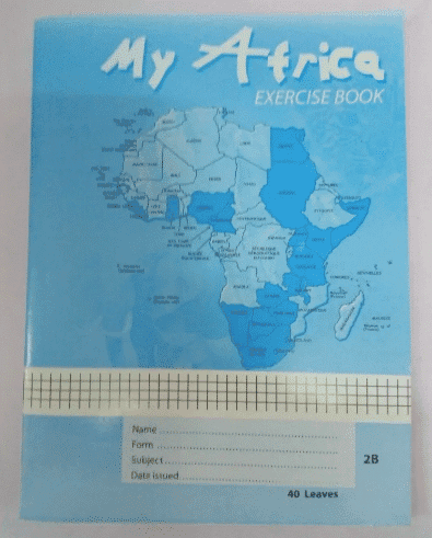 Cahier MY AFRICA bleu 40 pages